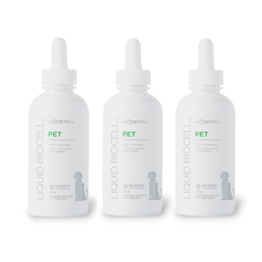 Liquid Biocell® PET Tri-Pack – Collagen Supplement for Dogs & Cats | UWDOGS