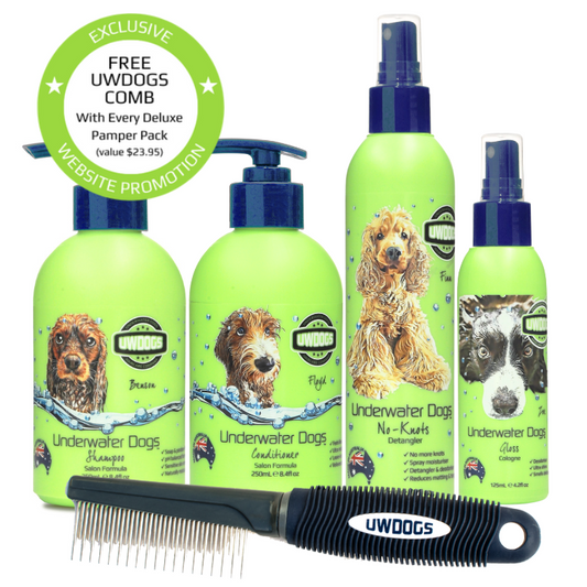 Underwater Dogs 250mL Deluxe Pamper Pack for Dogs