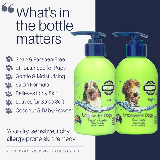 Underwater Dogs Puppy Shampoo & Conditioner Combo
