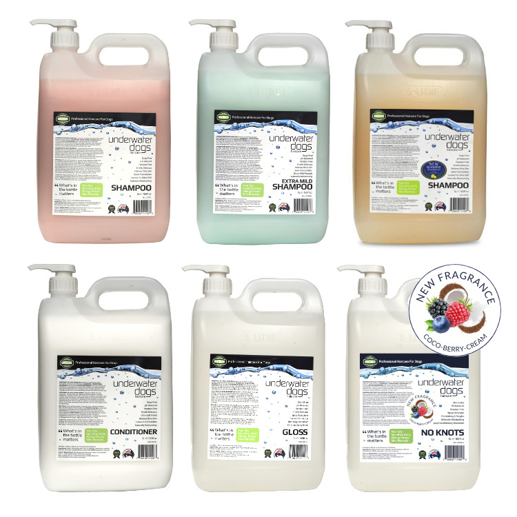 5L Bulk Dog Shampoo Conditioner Professional Groomers' Choice