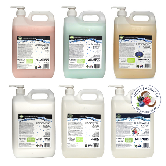 5L Bulk Dog Shampoo & Conditioner Range | Professional Grooming Formulas
