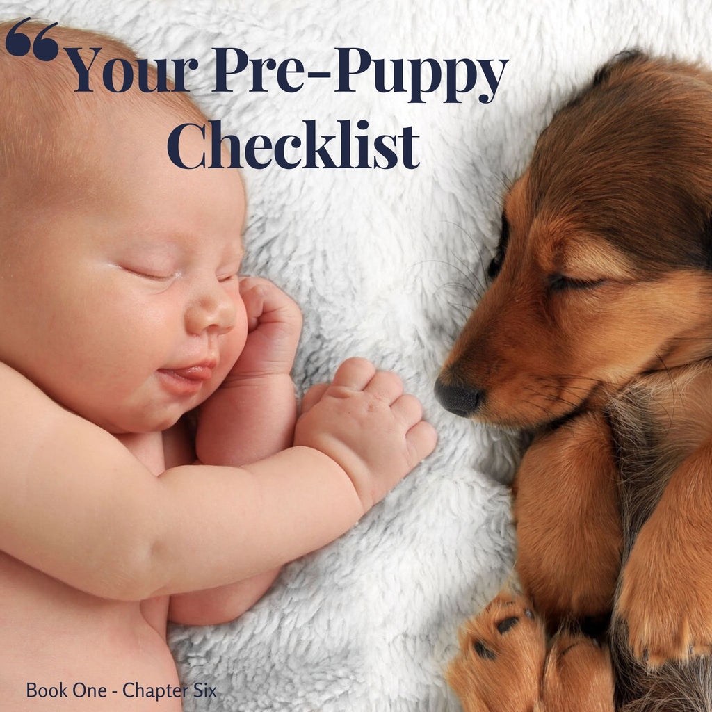 Chapter 6. Your Pre-Puppy Checklist