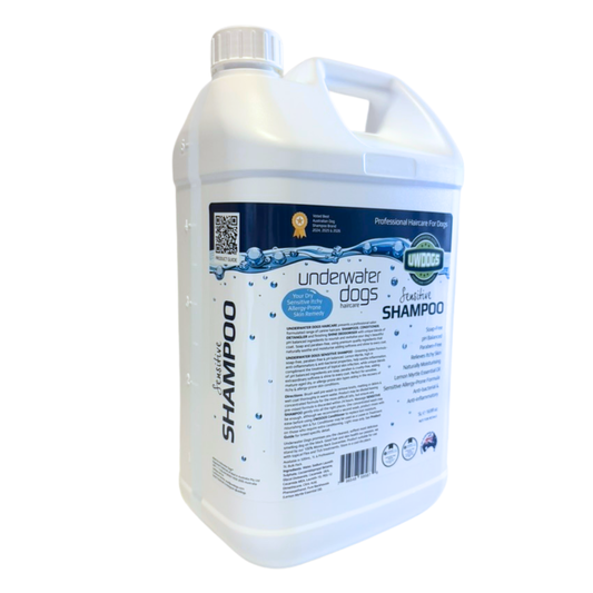 Sensitive Dog Shampoo 5L Bulk | Lemon Myrtle & Coconut | UWDOGS Australia
