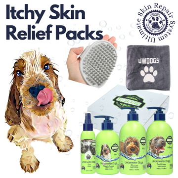 Itchy Skin Dog Relief Pack | Natural Dog Skin Relief