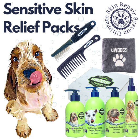Sensitive Skin Dog Relief Pack | Natural Relief for Itchy & Allergic Dogs