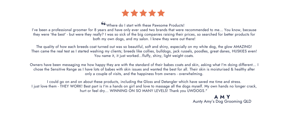 Professional Testimonials – UWDOGS