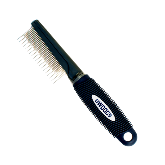 dog grooming double-pronged comb