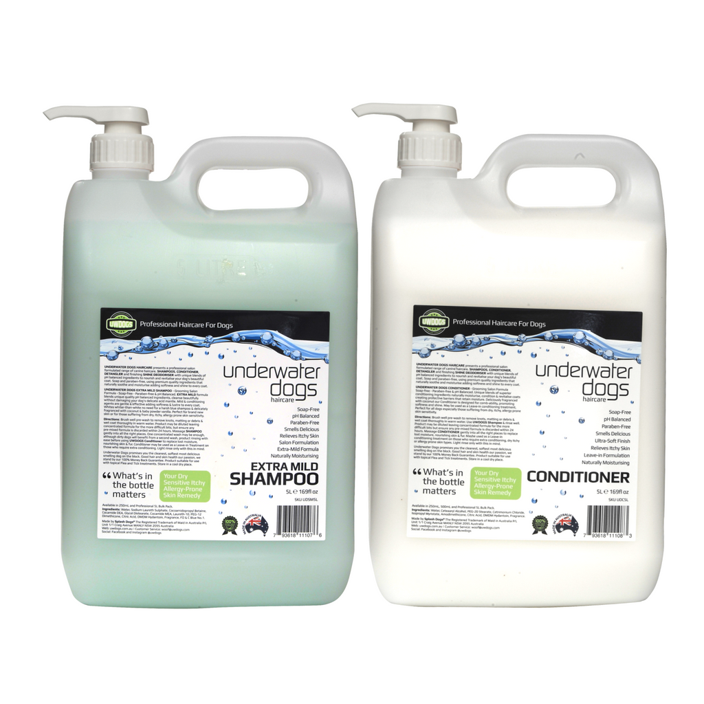 5l bulk sizes extra-mild shampoo & conditioner combo