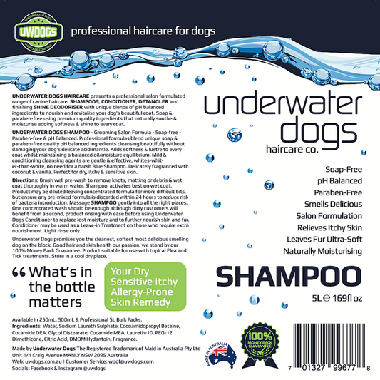 5l dog shampoo & conditioner combo