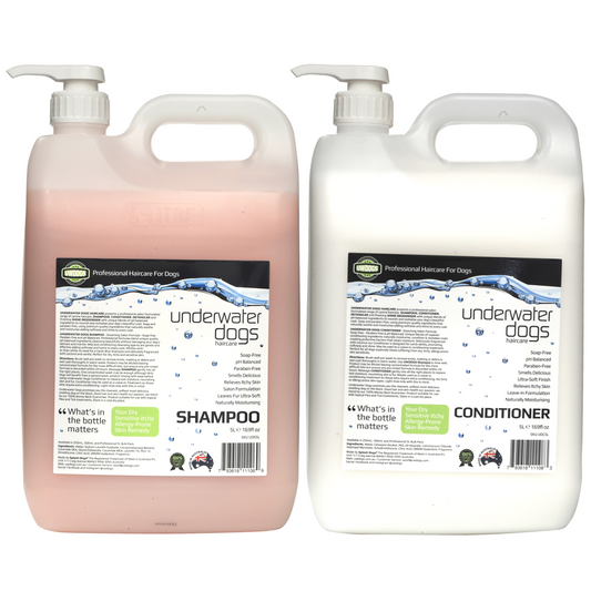 5l dog shampoo & conditioner combo