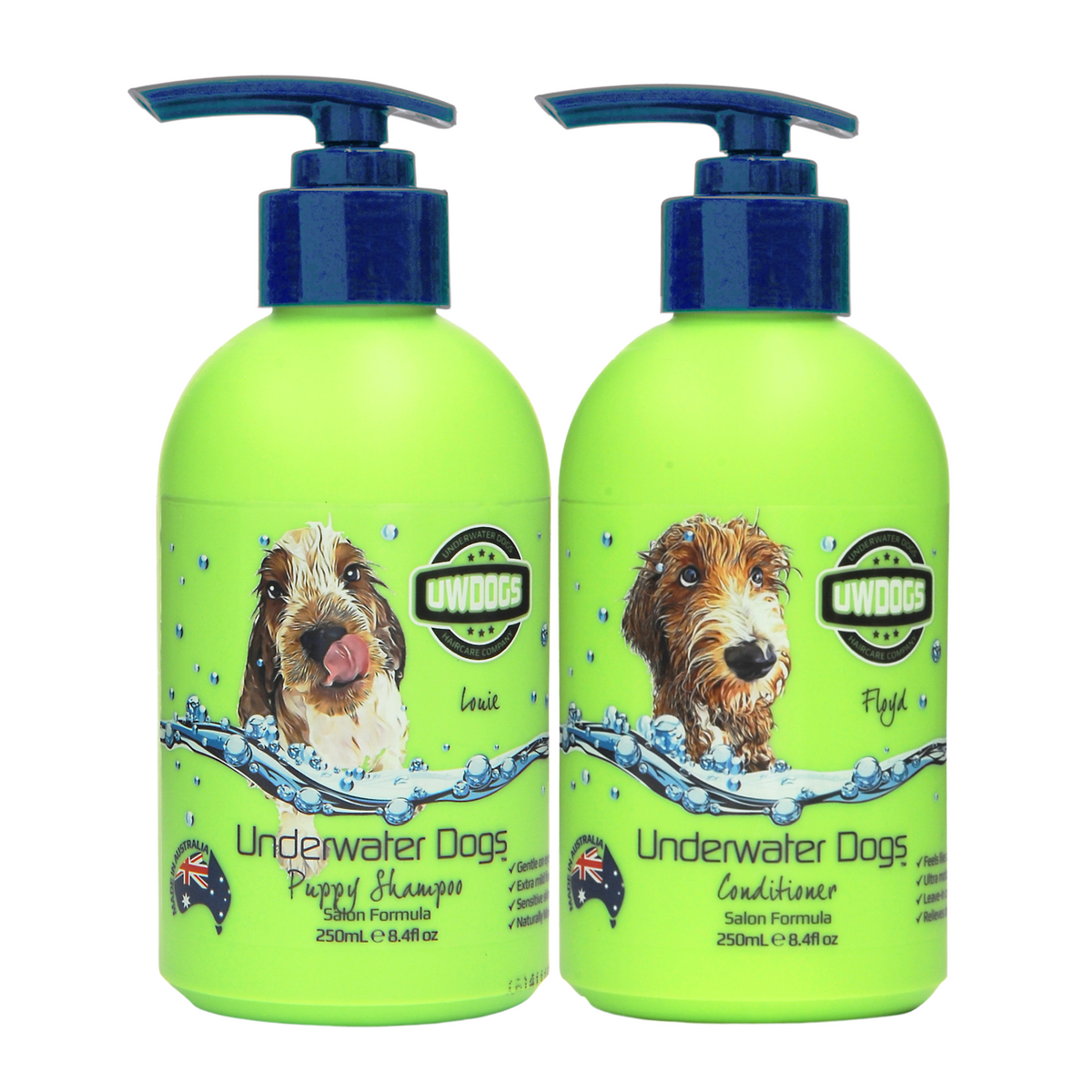 Australian Made Puppy Shampoo Conditioner Online Puppy Haircare Products UWDOGS