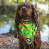 pina colada cooling dog bandana large